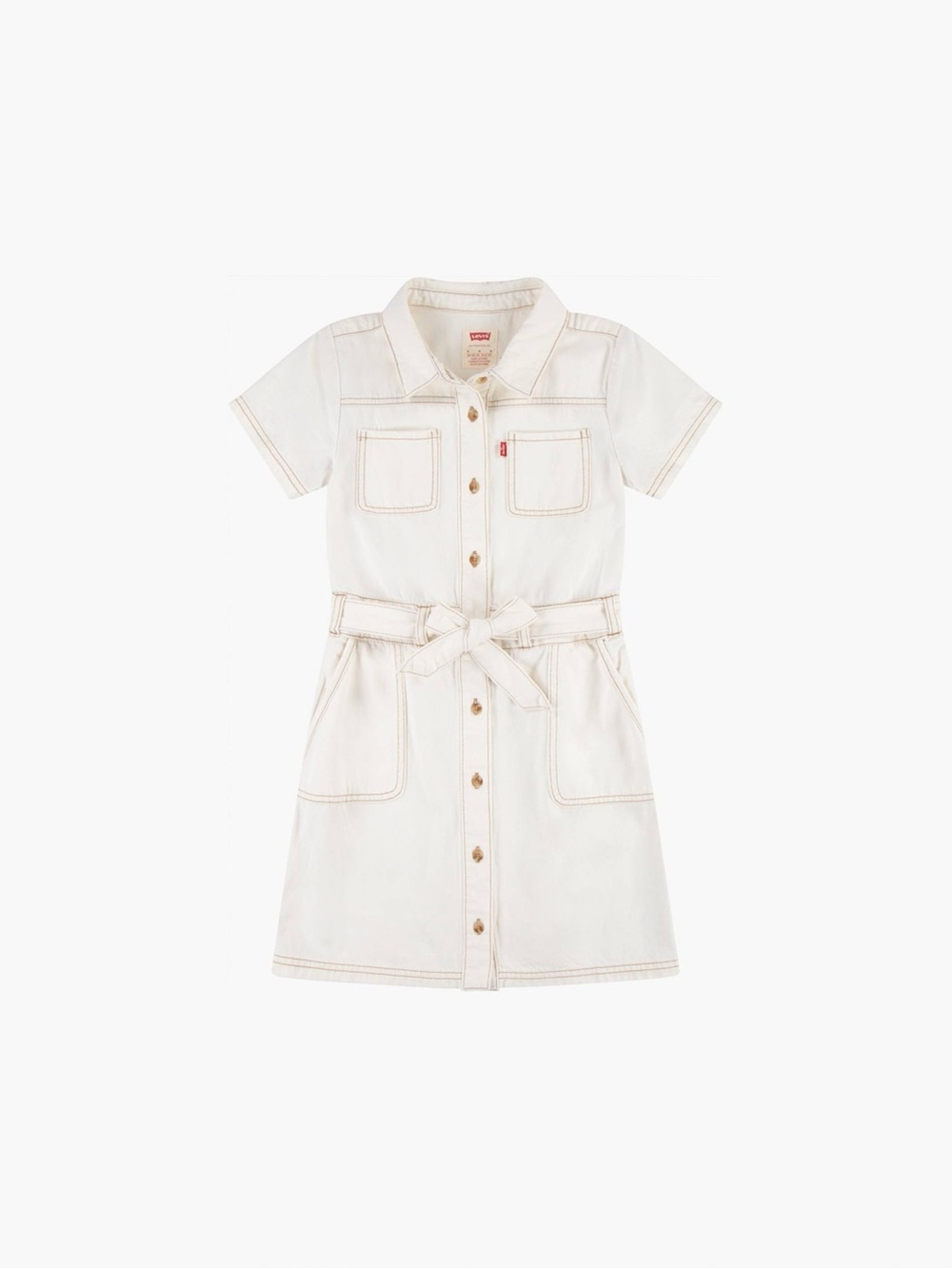 Levi’s UTILITY DRESS W/ BELT BIG GIRLS NWT